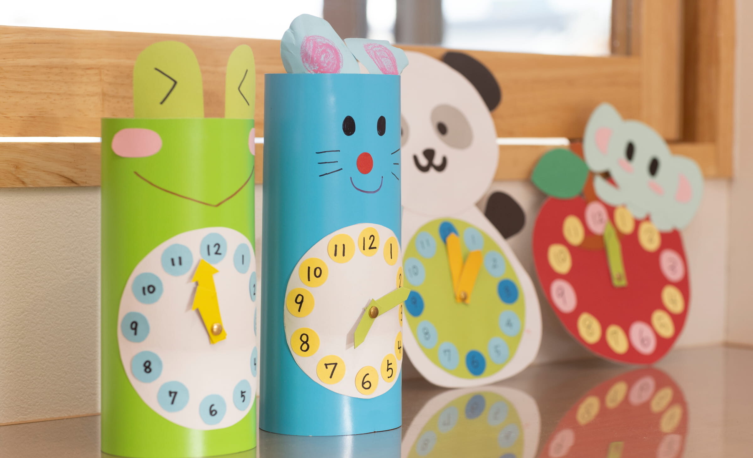 子どもたちの工作作品